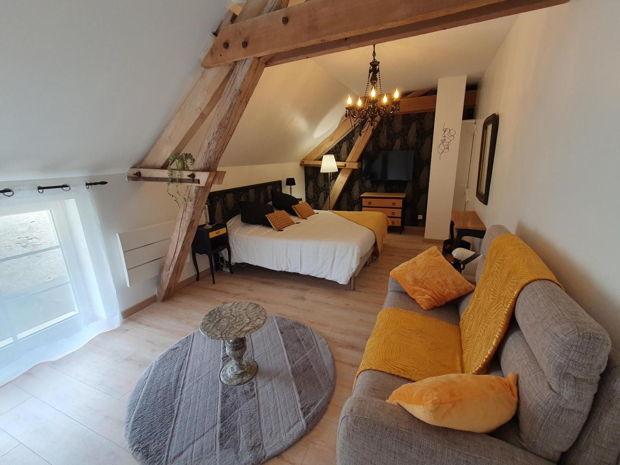 Bed and Breakfast Au Domaine Du Bois Joubert Luzille Екстер'єр фото